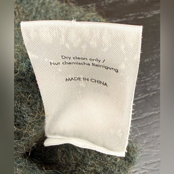 Wrap London Heather Melange Cropped  Turtleneck Sweater - Picture 10 of 11